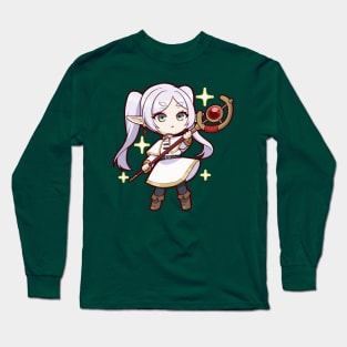 Frieren - Frieren Chibi Long Sleeve T-Shirt